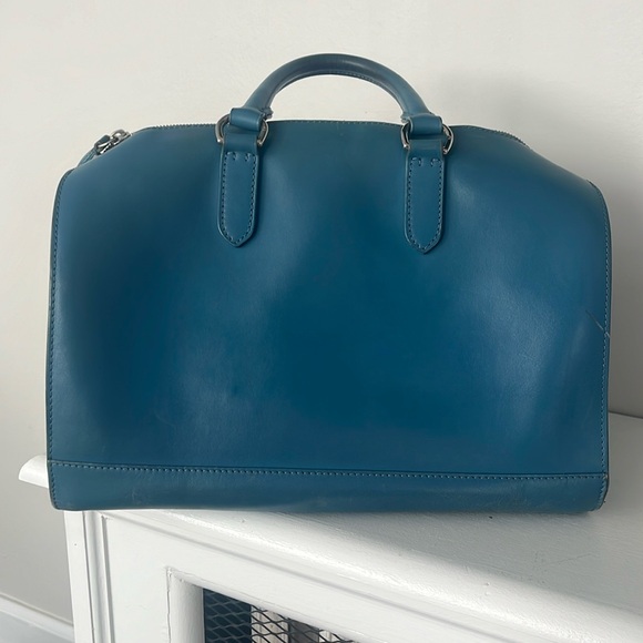 Ralph Lauren Collection Napa Leather Satchel Bag - Picture 7 of 16